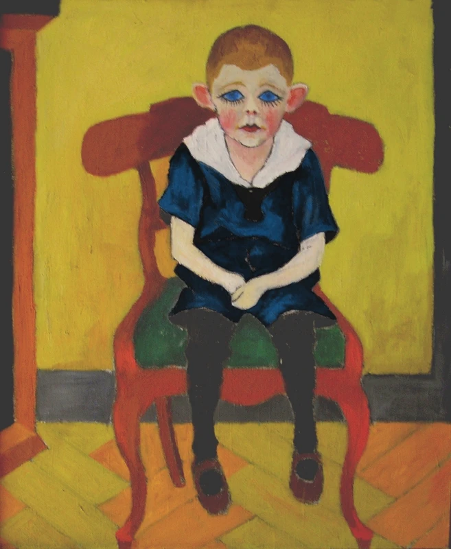 Bruder Günther (1925), Öl gerahmt