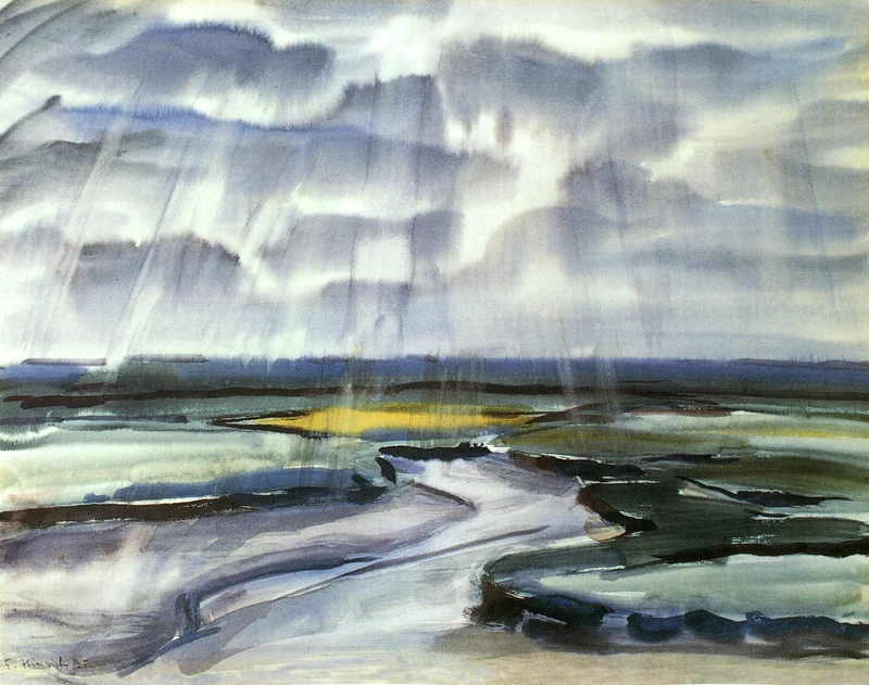 Im Vorland (1935), Aquarell